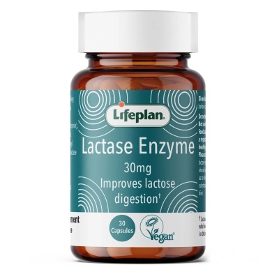 Lifeplan Lactase Enzyme 30mg 30 caps